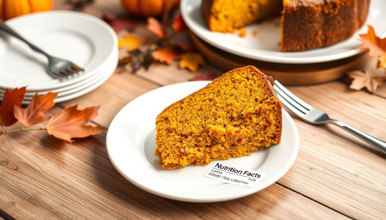 Pumpkin Cake Nutrition Facts